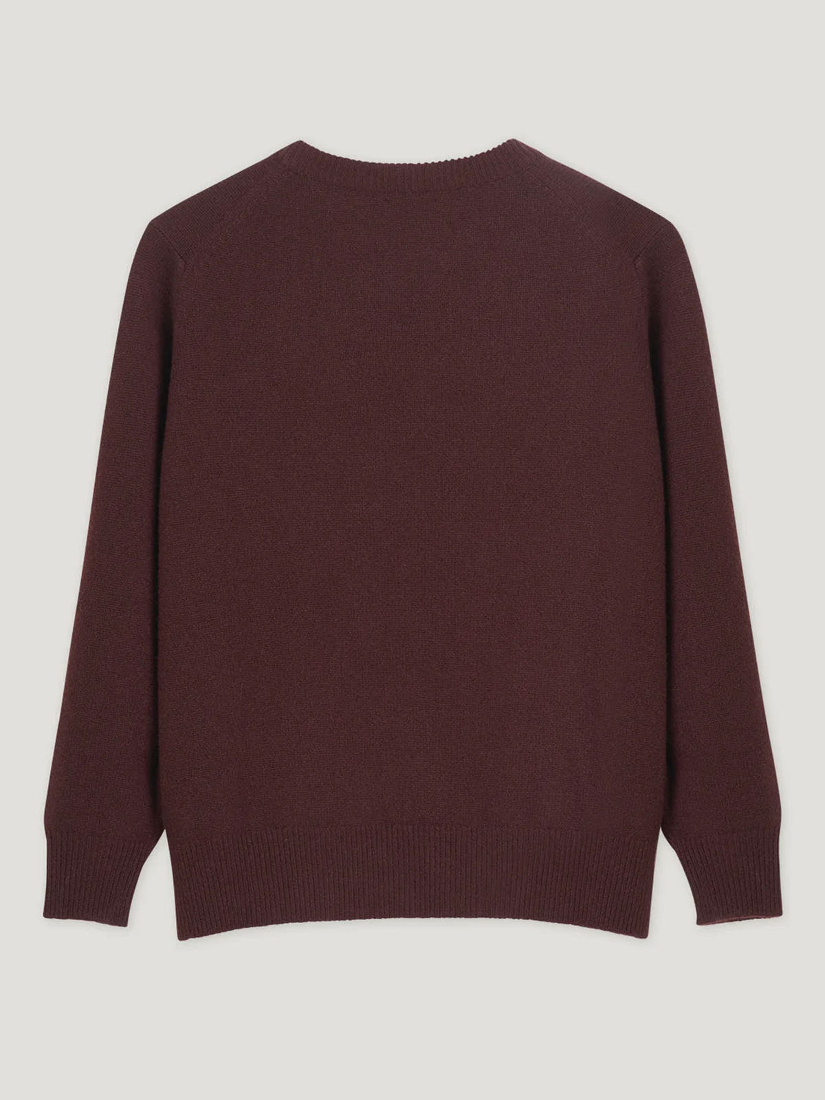 Burgundy 4 Ply Favourite Sweater - Connolly