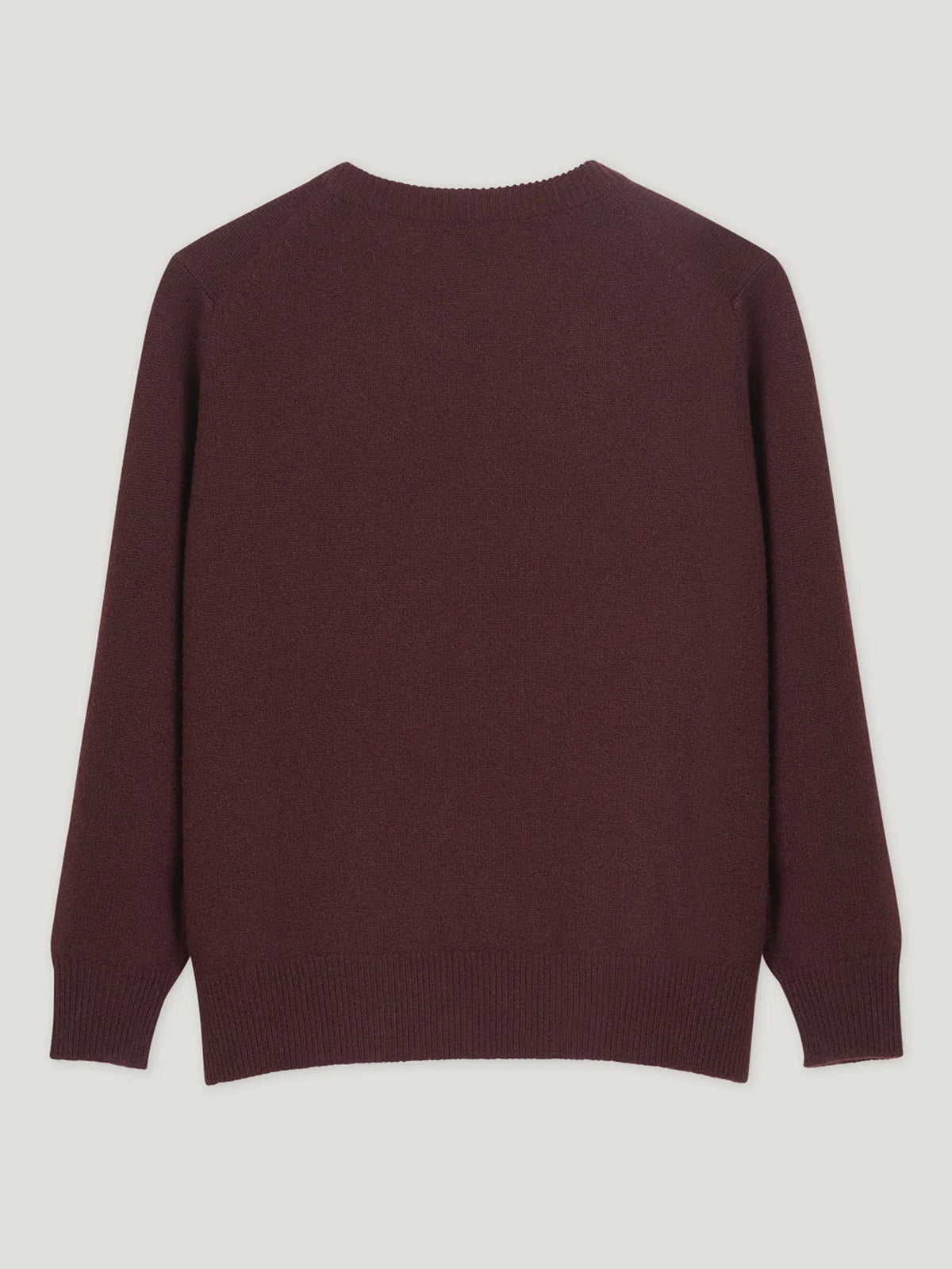 Burgundy 4 Ply Favourite Sweater - Connolly