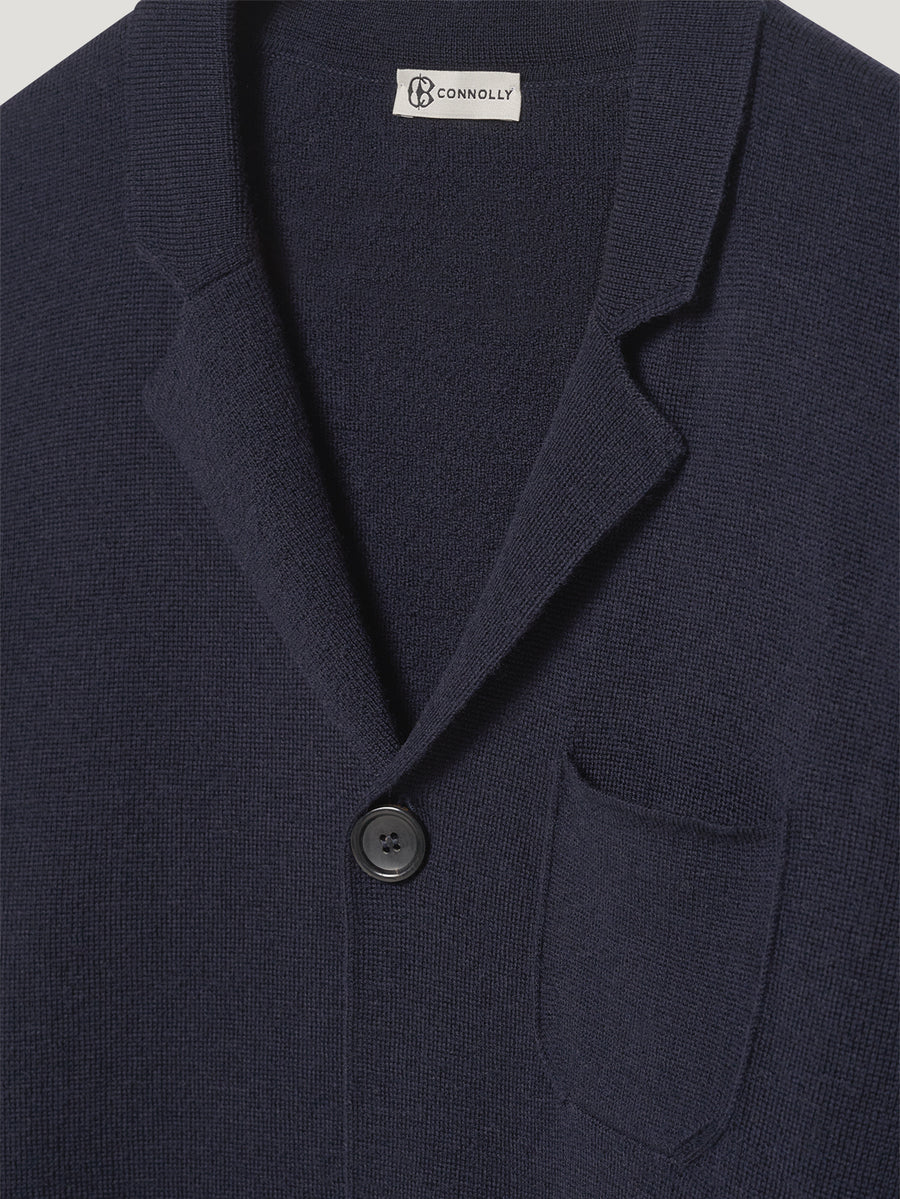 Navy City Cardigan - Connolly