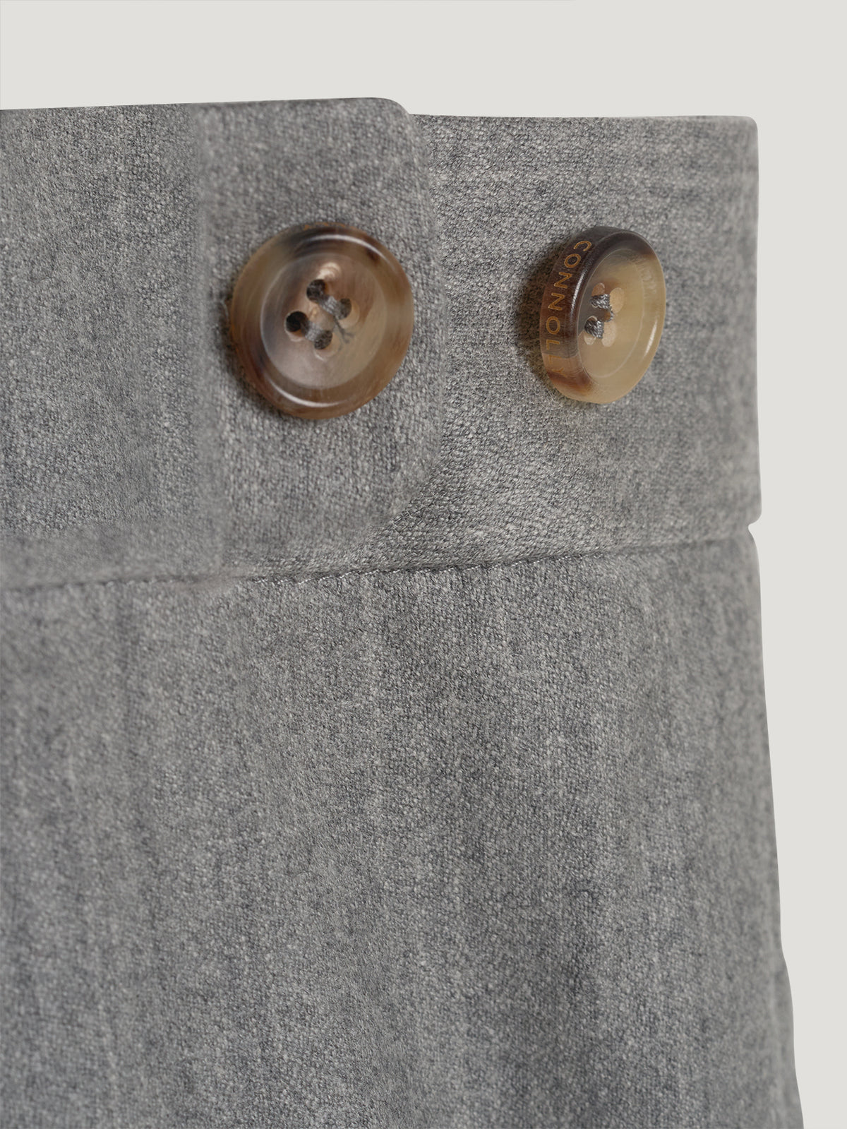 Light Grey Travel Trousers - Connolly