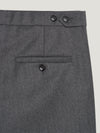 Grey Tapered Trousers