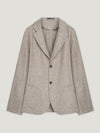 Natural 2 Button Wool Jacket