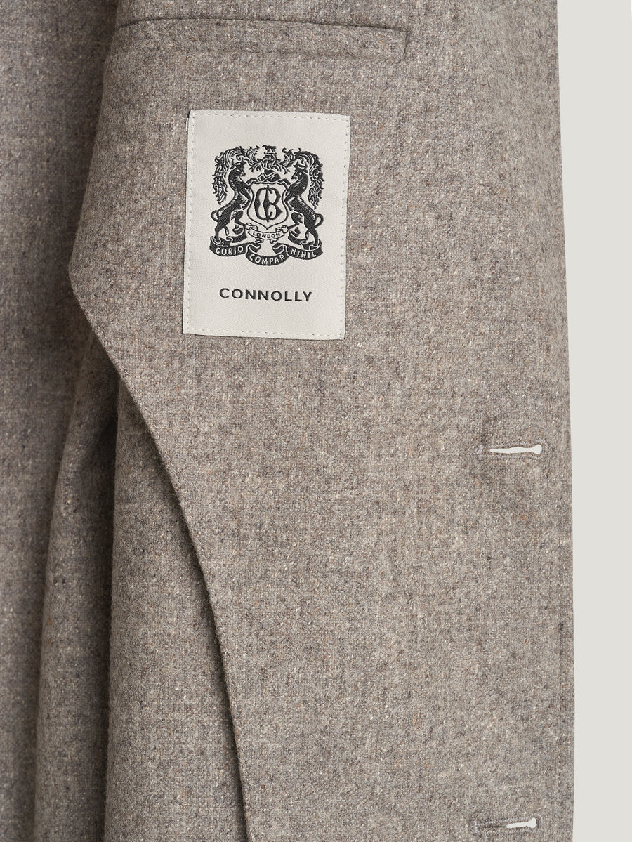 Natural 2 Button Wool Jacket