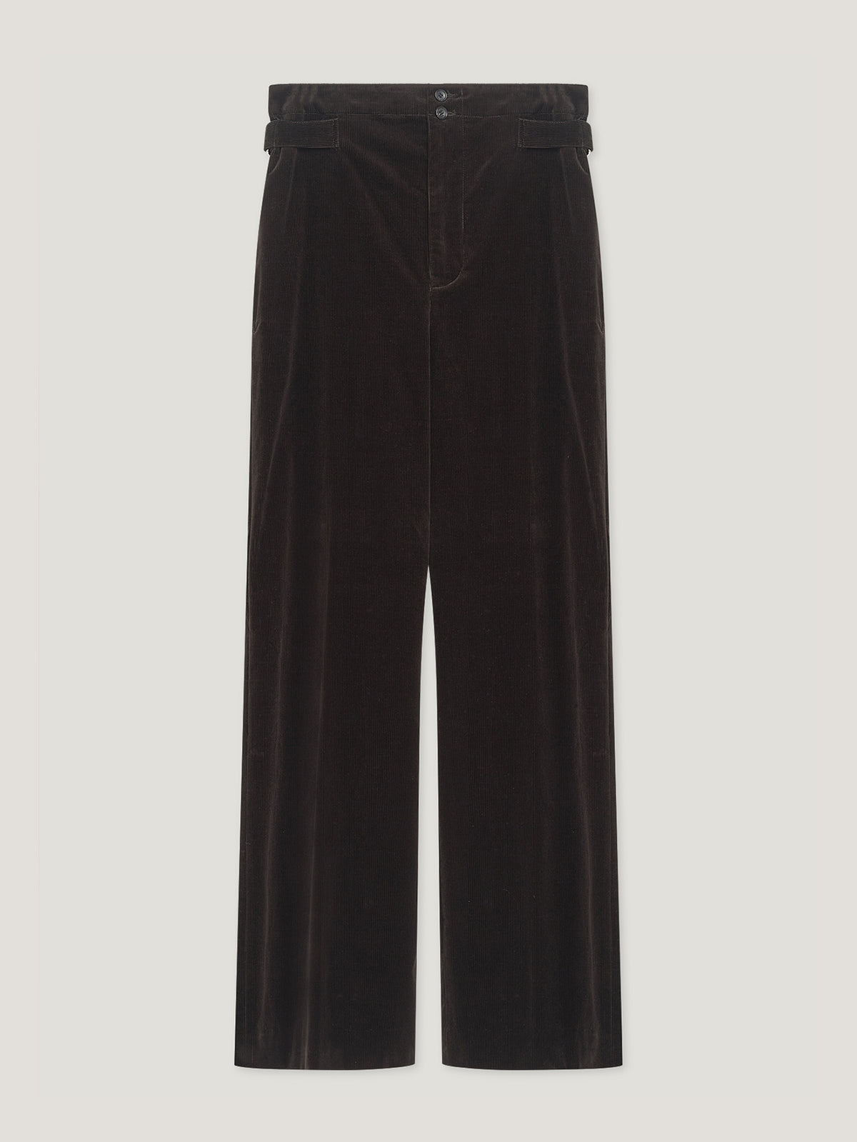 Brown Cord Sash Trousers - Connolly
