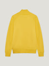 Yellow Embroidered Driving Sweatshirt