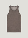 Brown/Natural Cashmere Vest