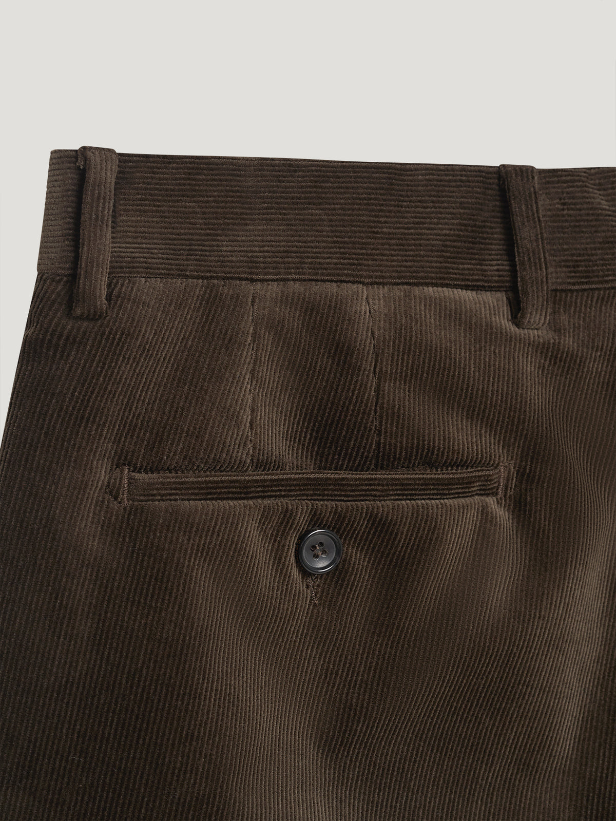 Dark Brown Cord Trousers - Connolly