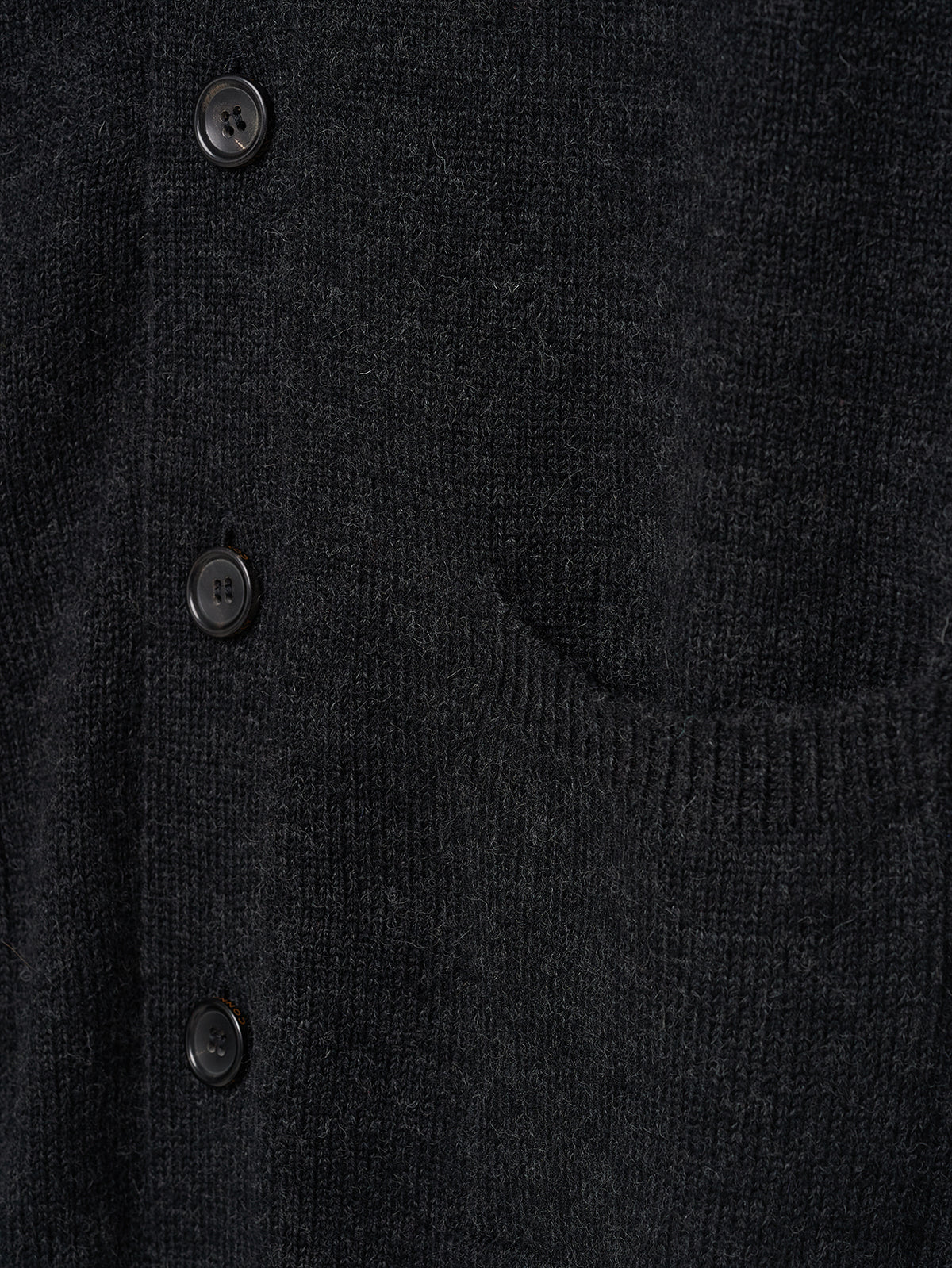 Charcoal Knit Waistcoat - Connolly