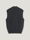 Charcoal Knit Waistcoat