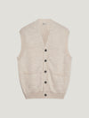 Natural Knit Waistcoat