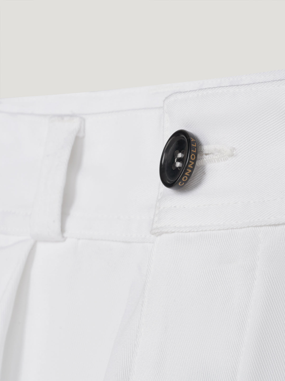 White Rally Trouser - Connolly