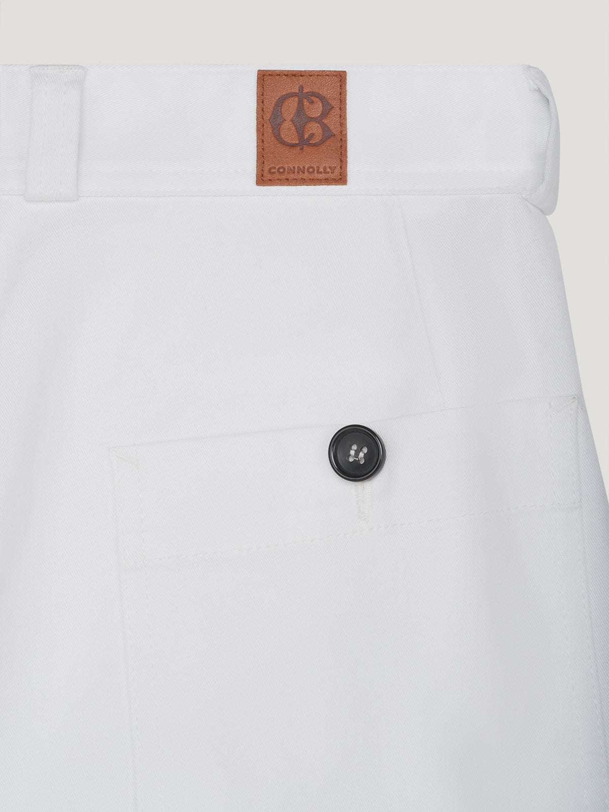 White Rally Trouser - Connolly