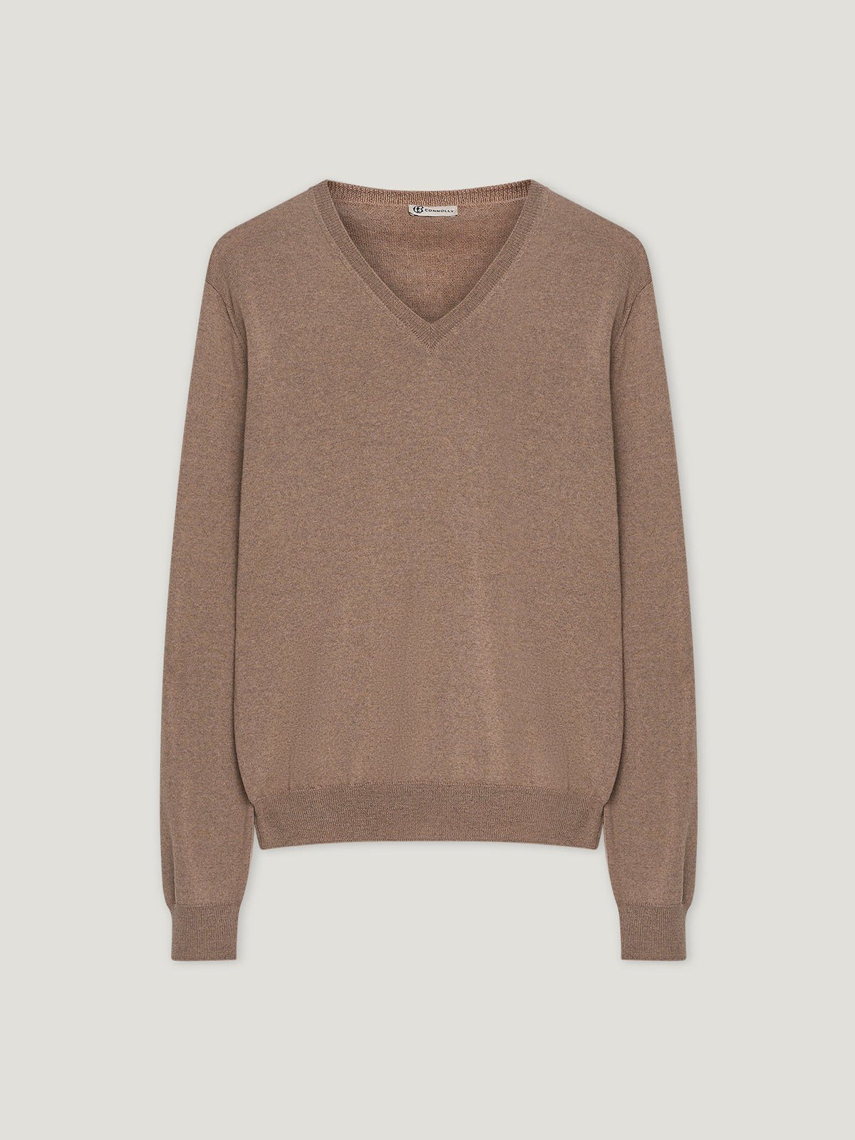 Dark Natural Rally V Neck - Connolly