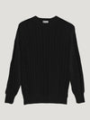 Black Favourite Cable Sweater