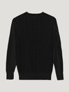 Black Favourite Cable Sweater