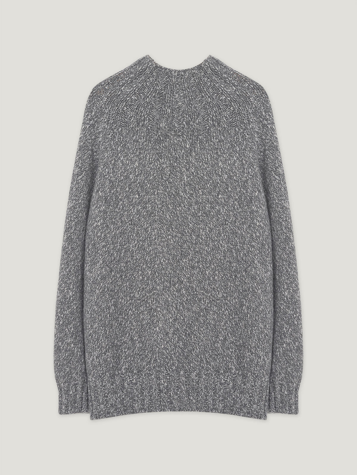 Dark Grey Oversized Chunky Knit - Connolly