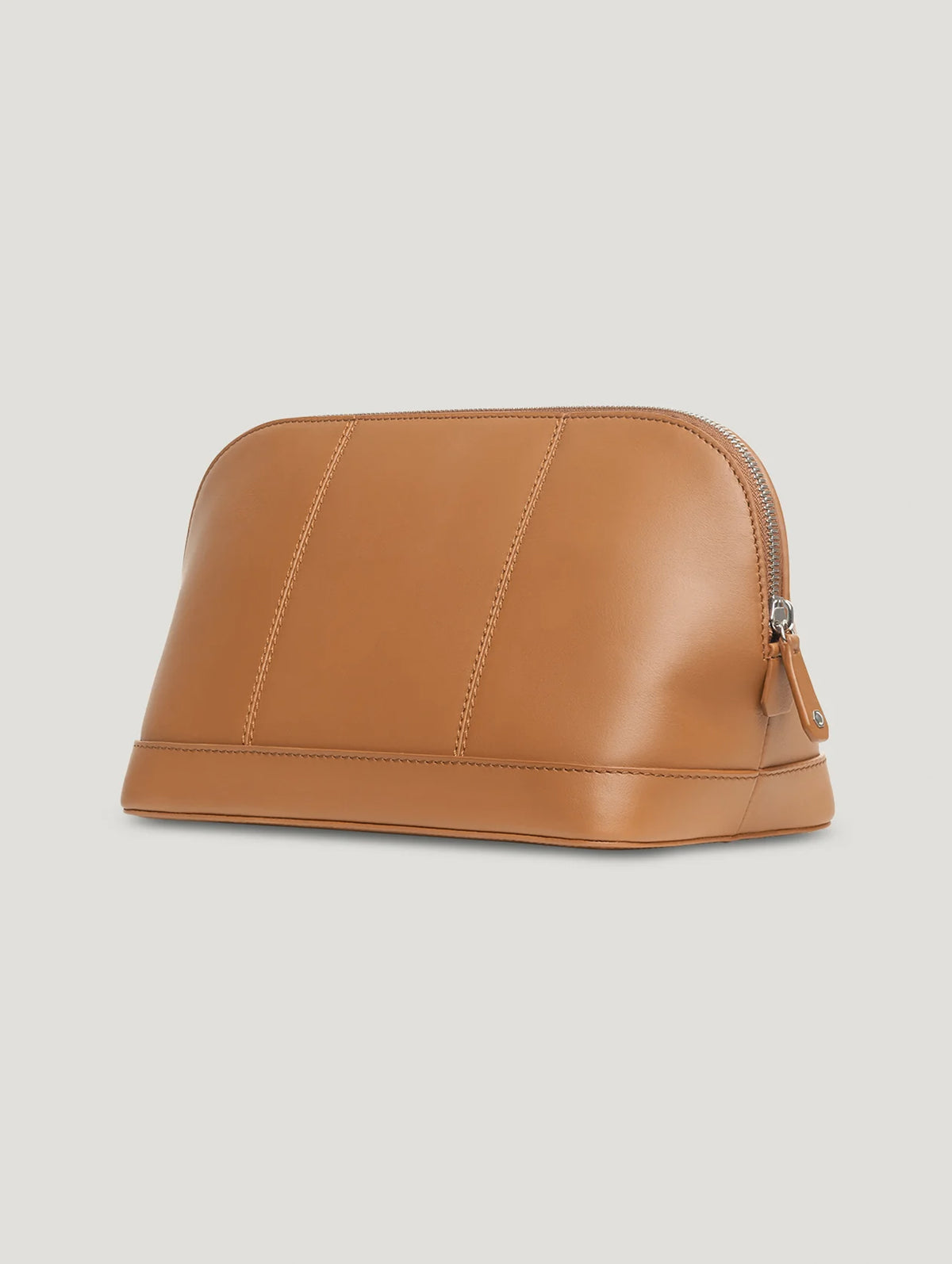 Dark Tan Small Washbag - Connolly