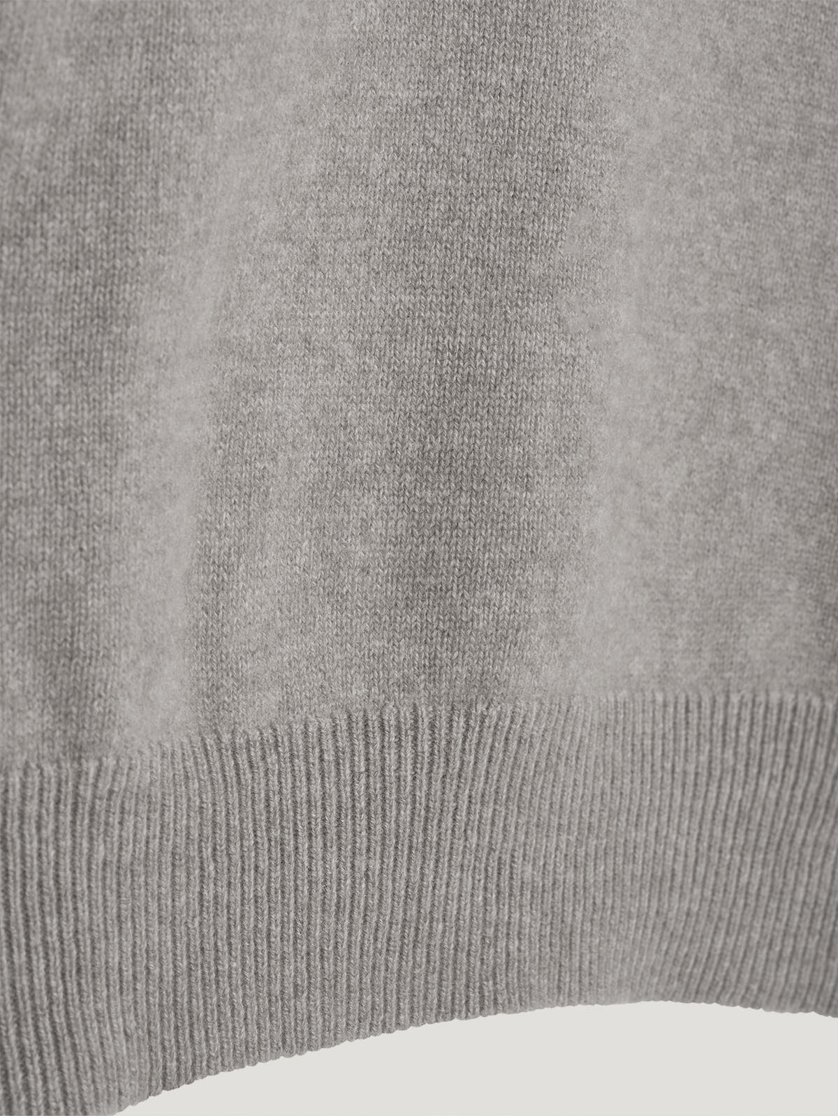 Grey 4 Ply Favourite Sweater - Connolly