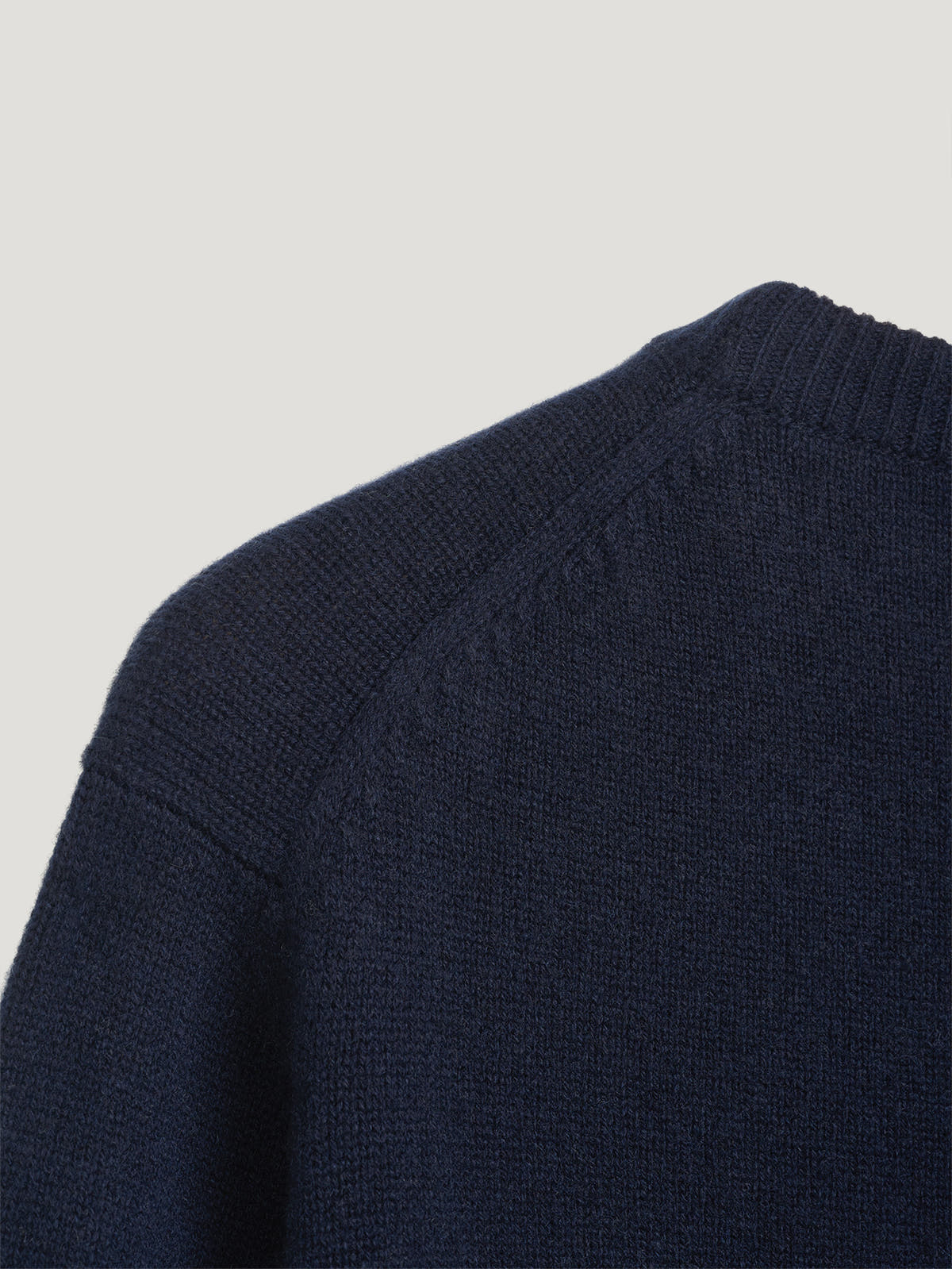 Navy 4 Ply Favourite Sweater - Connolly