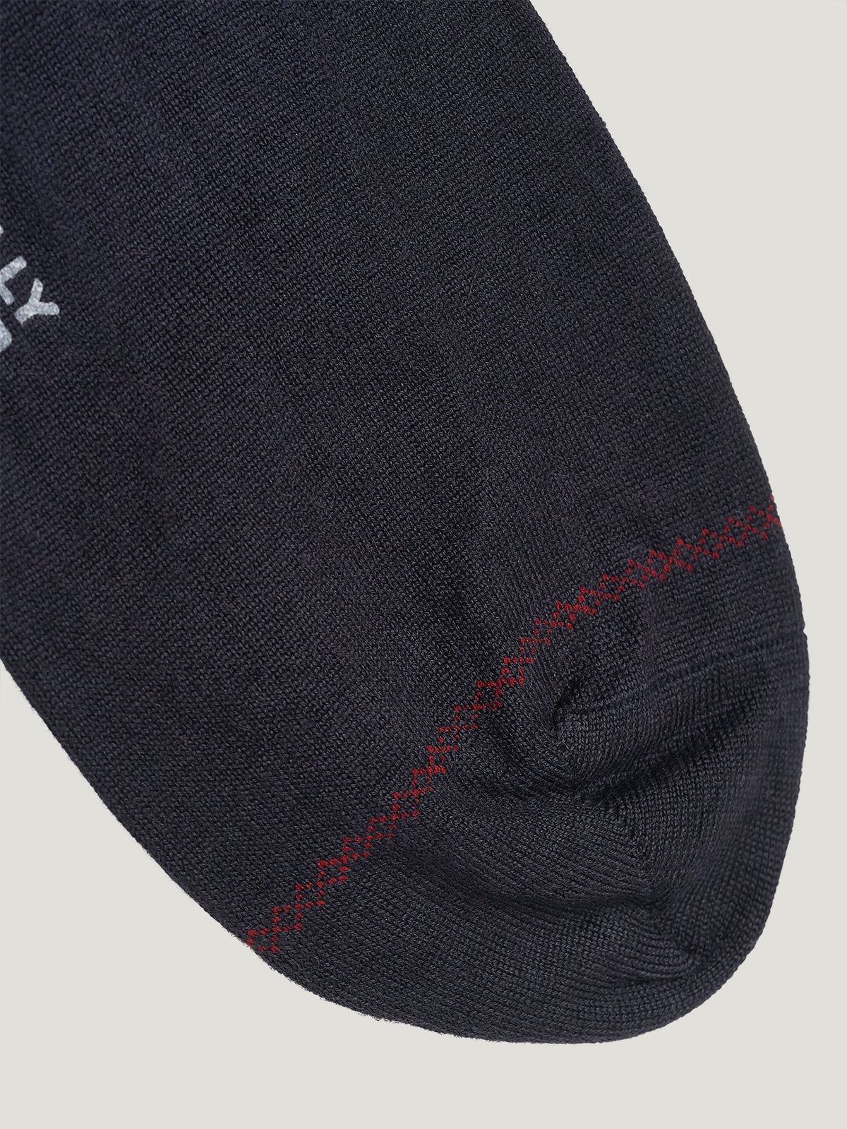 Navy Cashmere and Silk Socks - Connolly