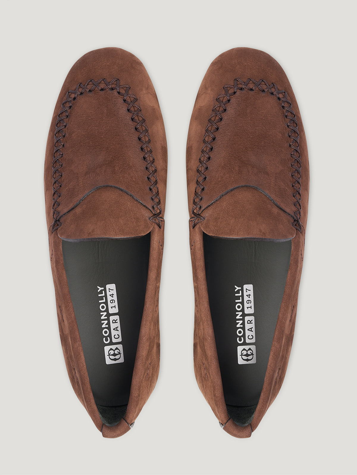 Dark Brown Driving Loafers - Connolly