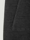 Anthracite Wool Drop Back Car Vest