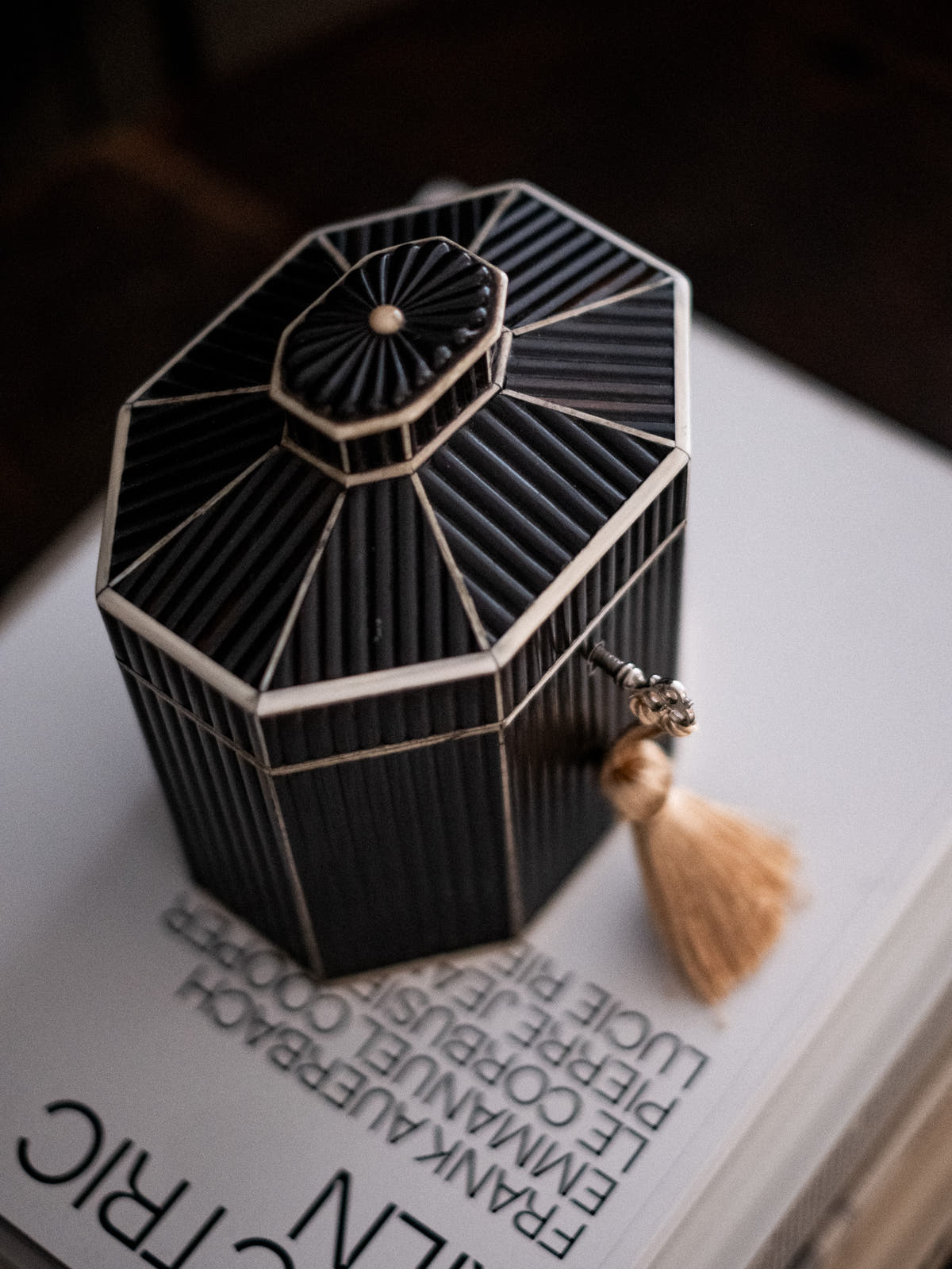 Octagonal Tented Top Tea Caddy c1815 - N/A - Connolly