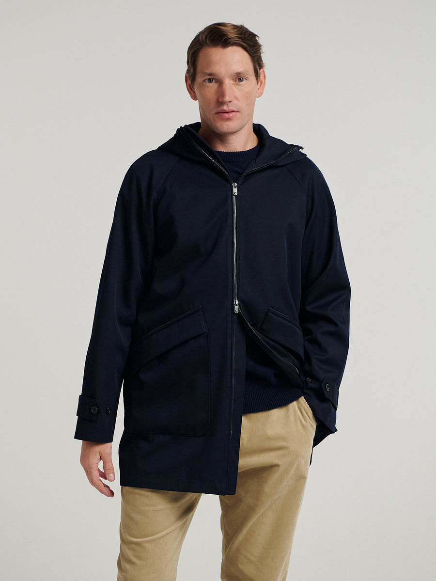 Navy Performance Parka - Connolly