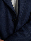 Blue 2 Button Wool Jacket