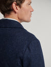 Blue 2 Button Wool Jacket