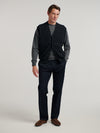Charcoal Knit Waistcoat