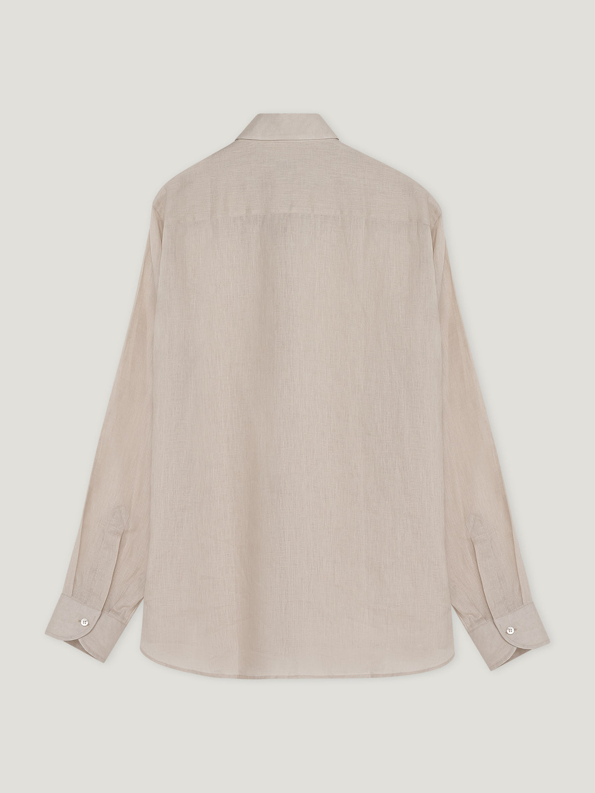 Bone Linen Richmond Shirt - Connolly
