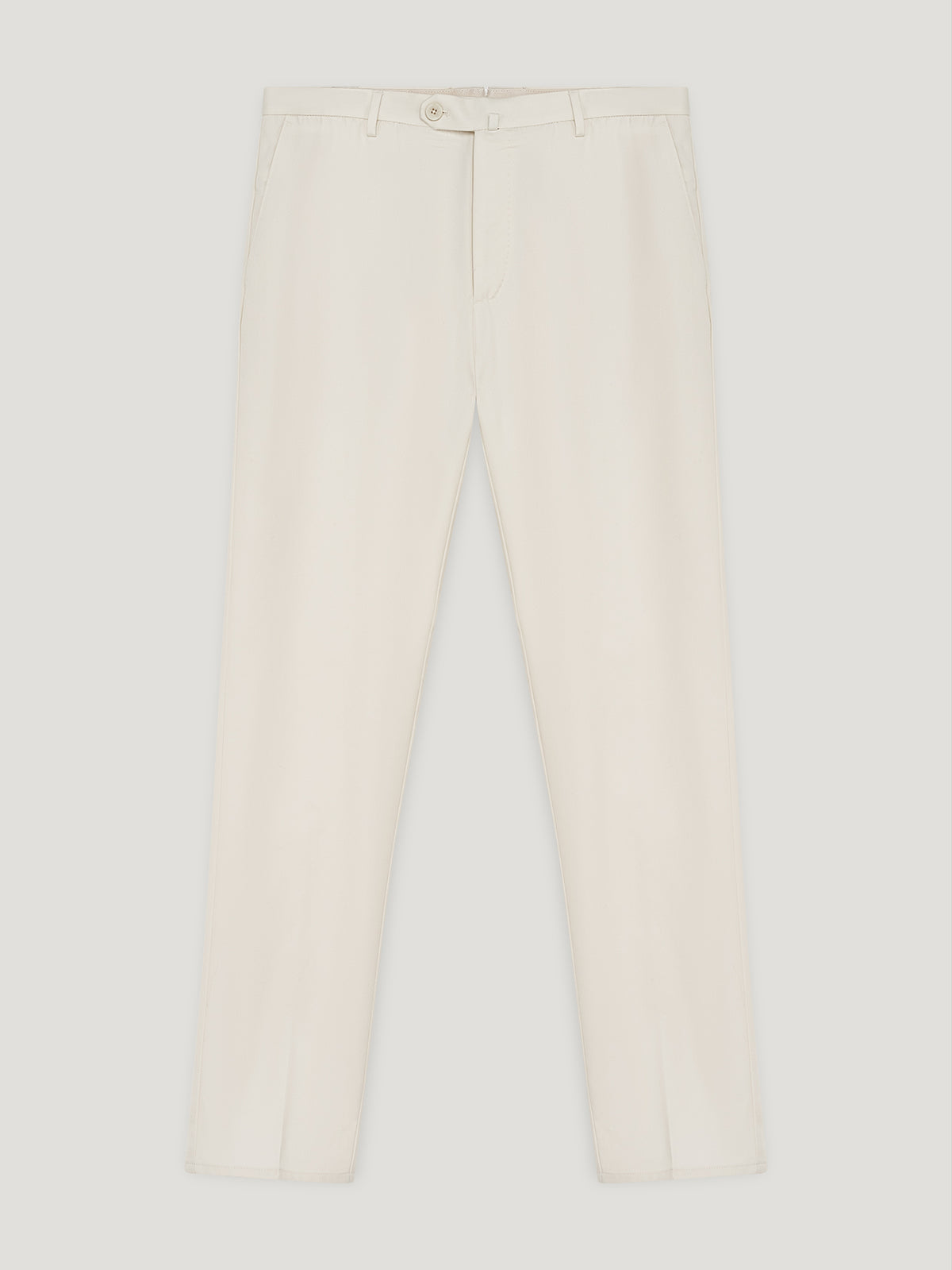 White Japanese Twill Trousers - Connolly