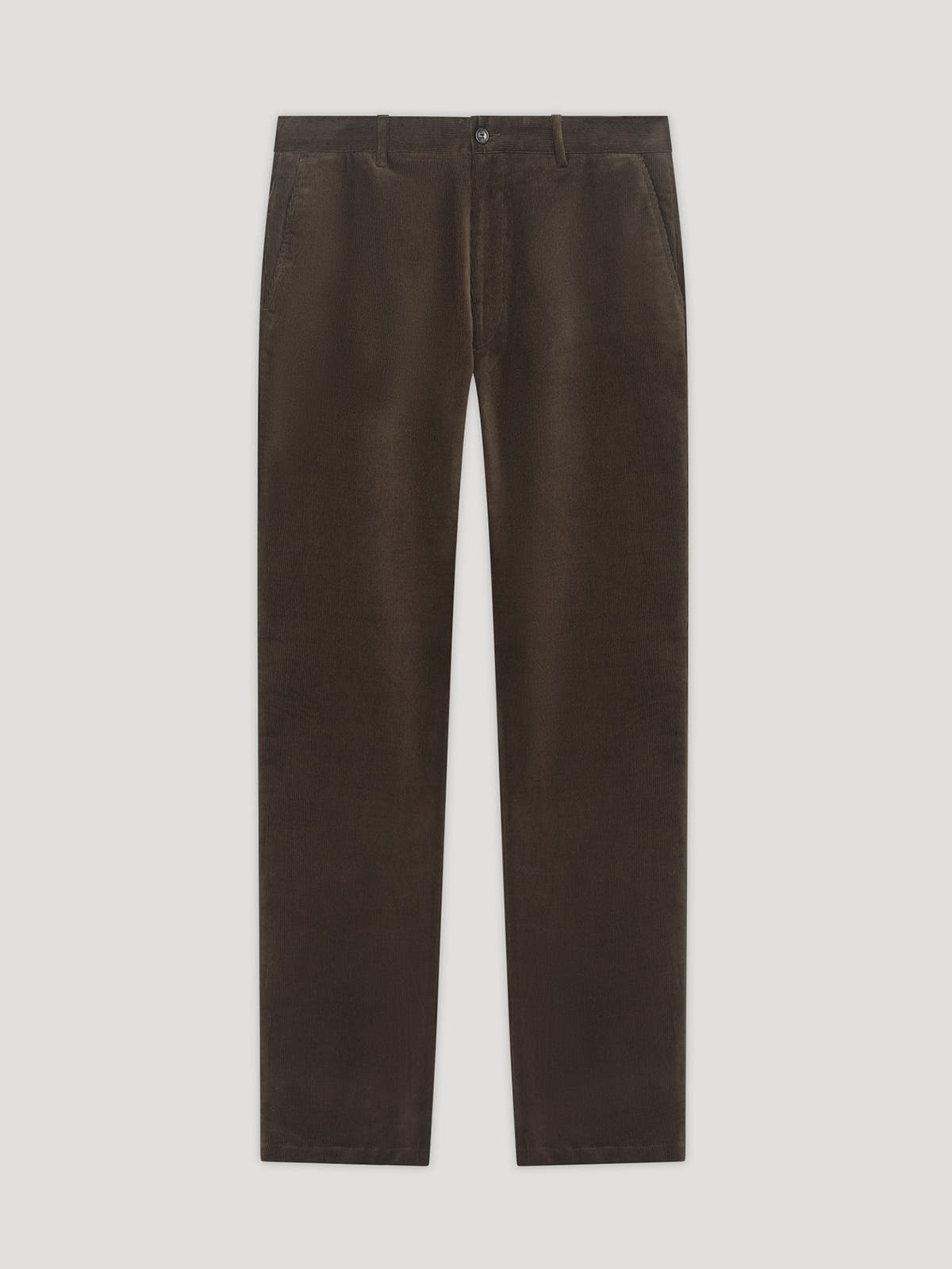 Dark Brown Cord Trousers - Connolly