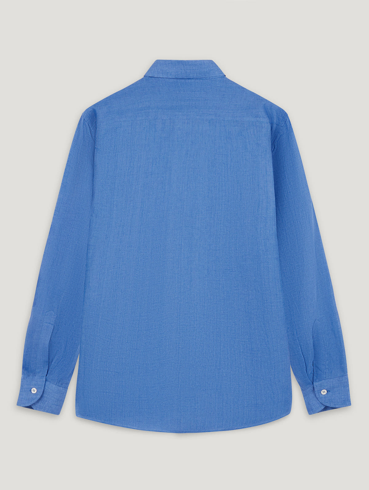 Blue Linen Richmond Shirt - Connolly