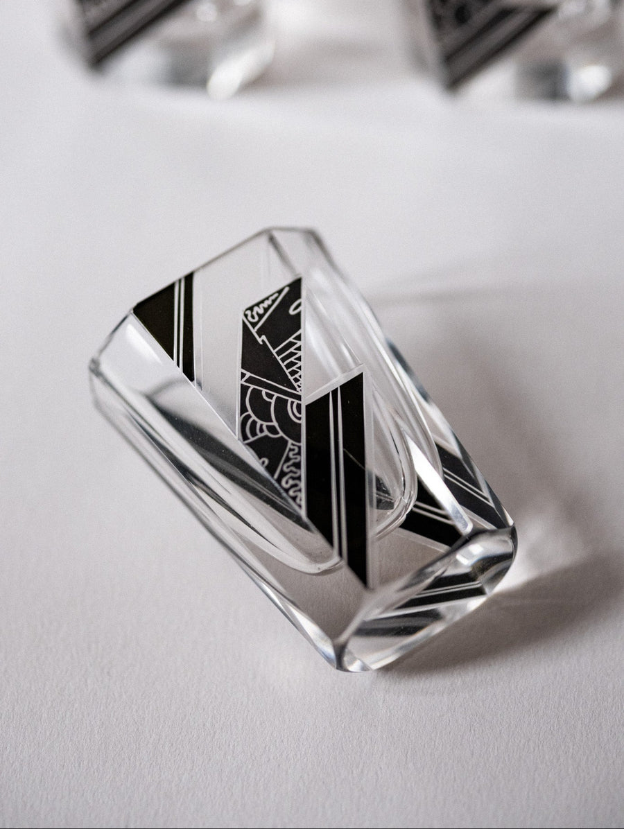 Glass Decanter Set By K Pada c1930 - N/A - Connolly