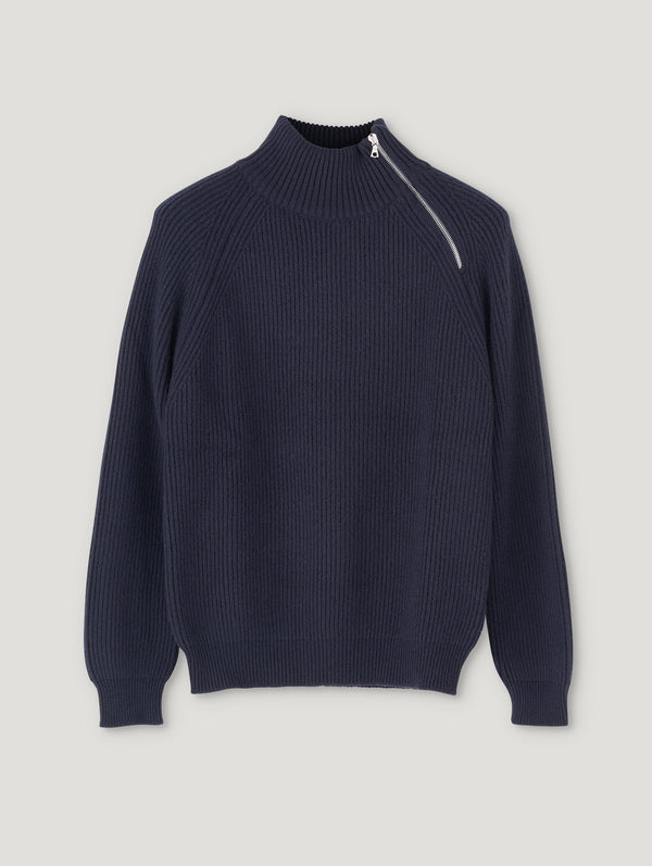 Navy Driving Sweater
