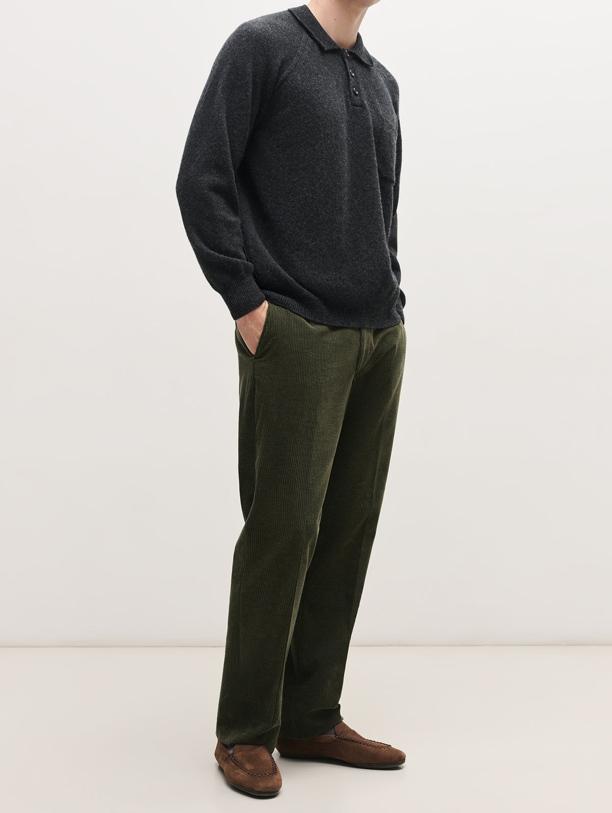 Greenwich Wide Cord Trousers