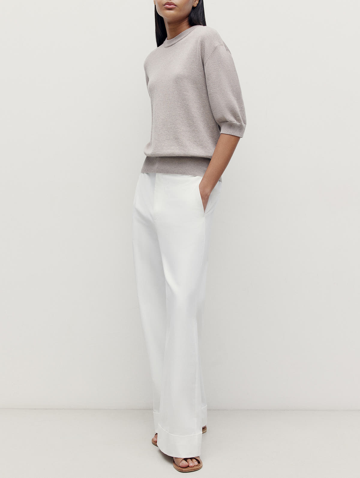 Natural La Mer Tee Shirt - Connolly