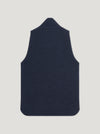 Denim Wool Drop Back Car Vest