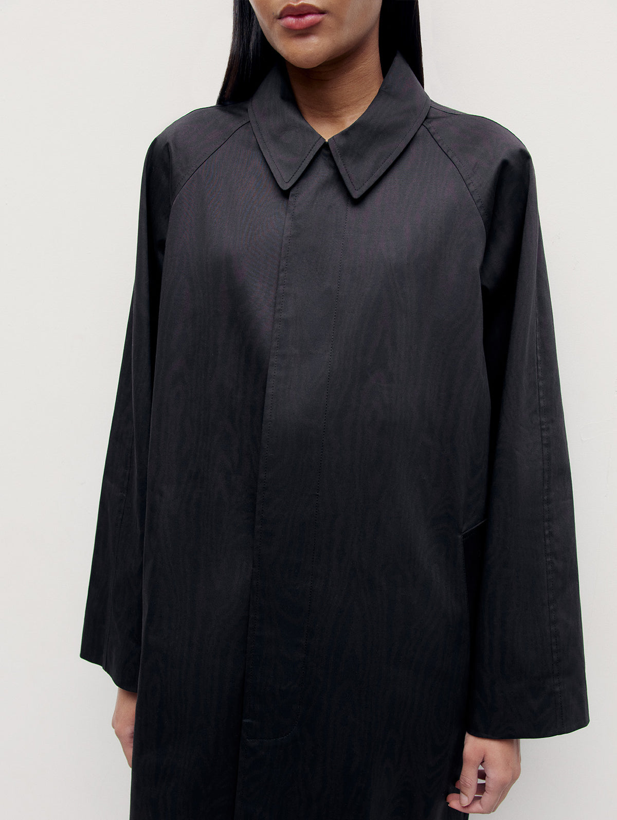 Moire Car Coat - Connolly