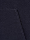 Navy Wool Drop Back Car Vest