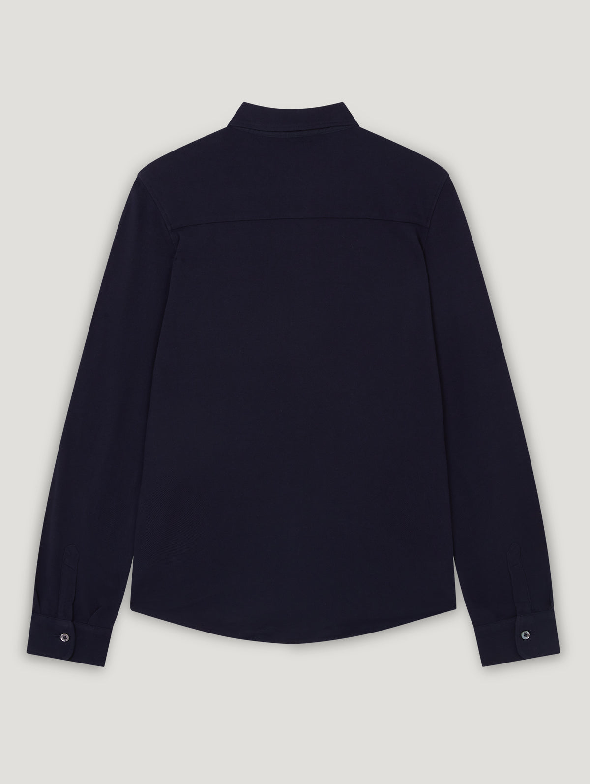 Navy Pique Shirt - Connolly