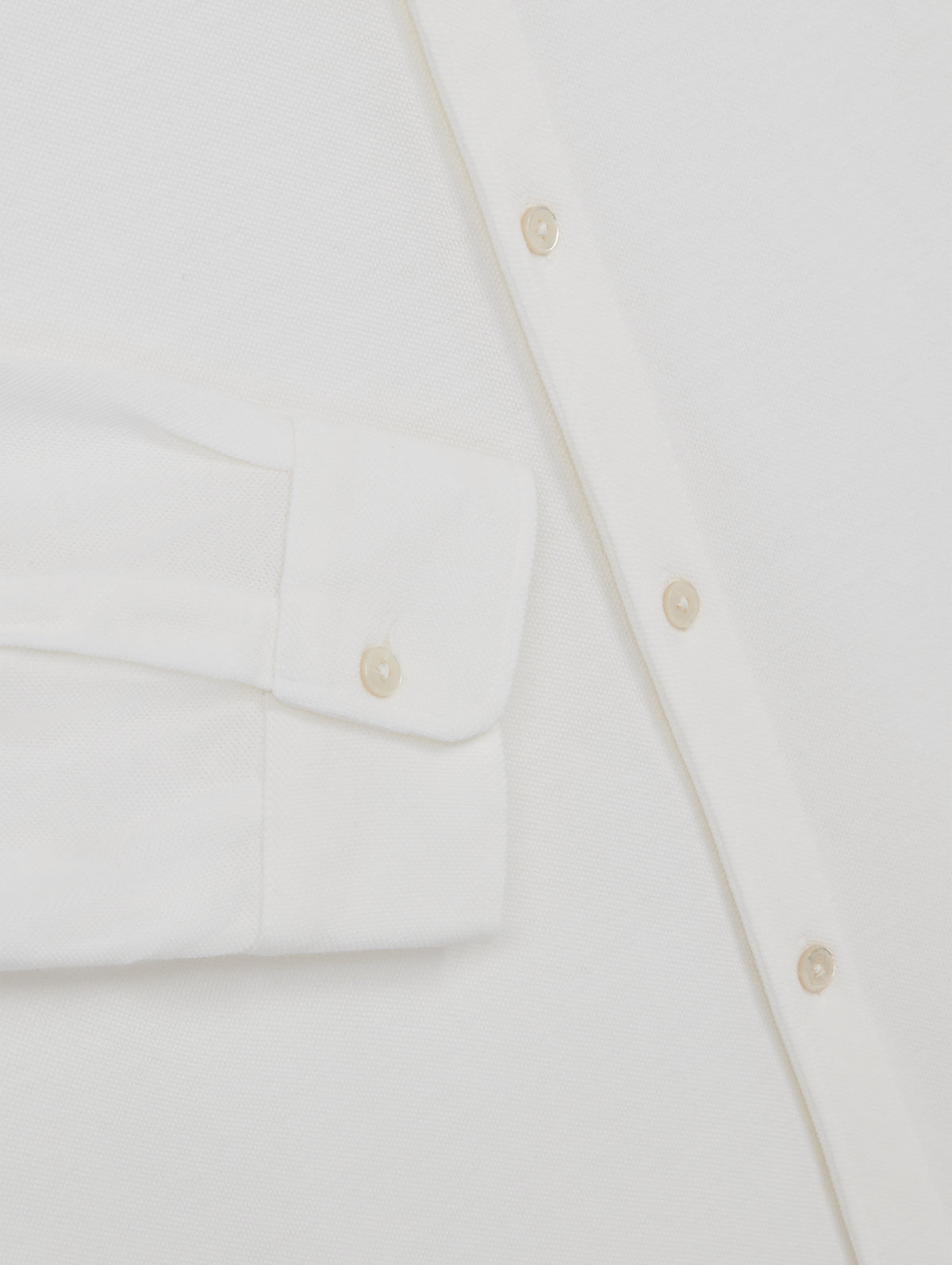 White Pique Shirt - Connolly