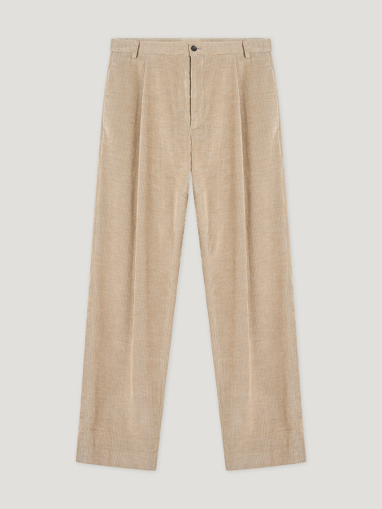 Cord tapered best sale trousers