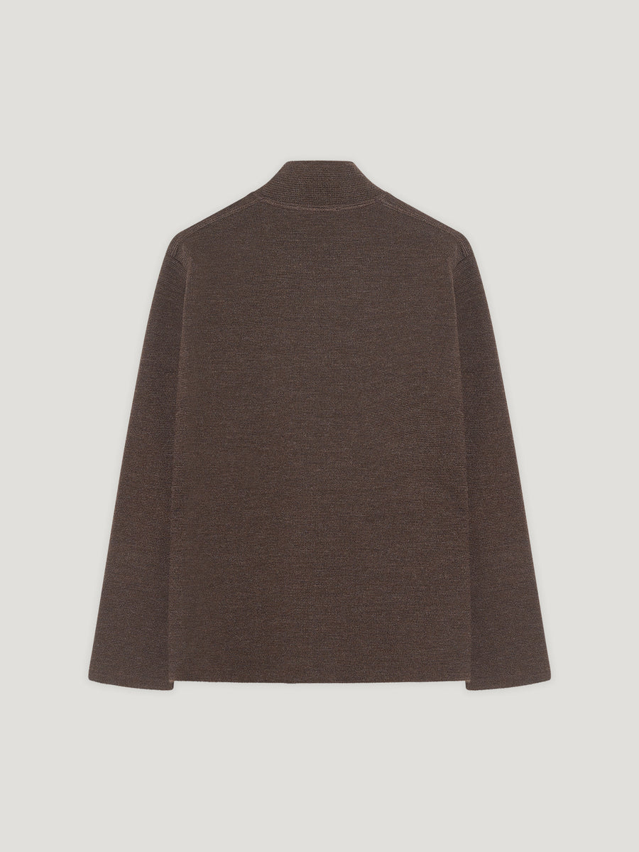 Brown Single Breasted Driving Jacket - Connolly