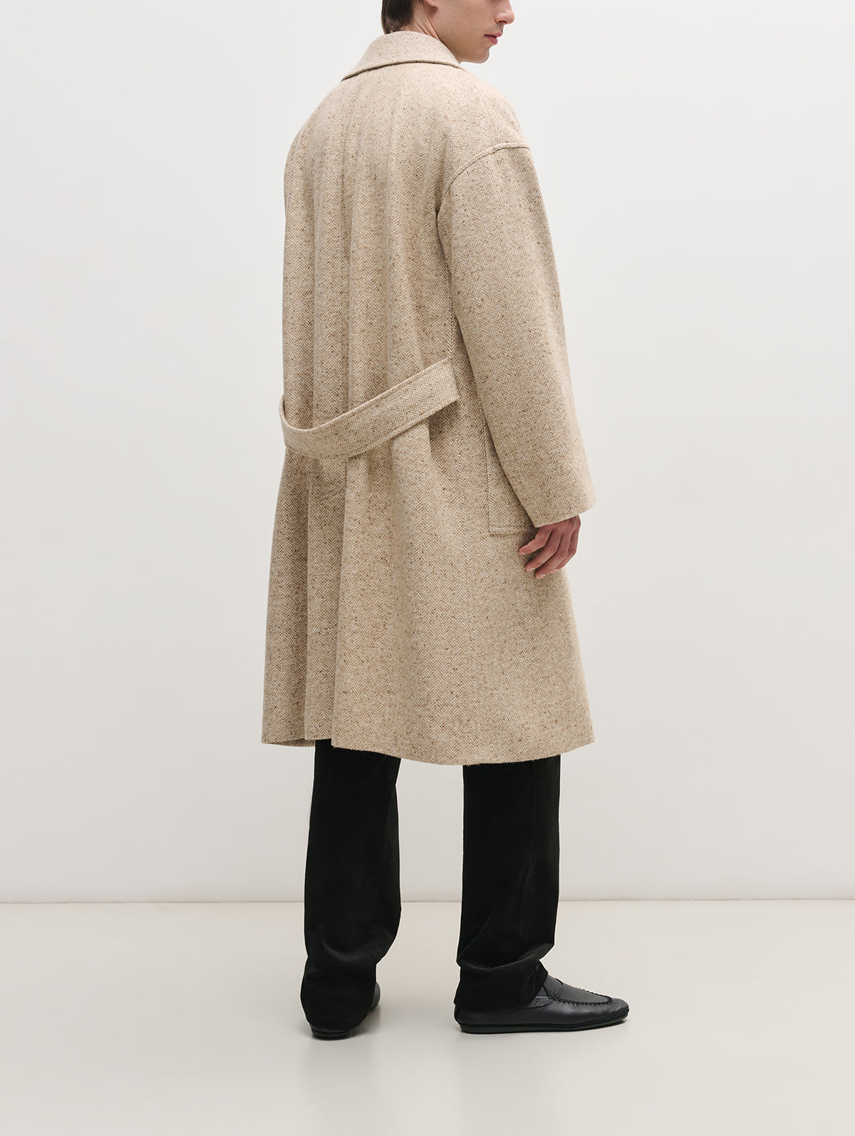 Oversized Martingale Coat - Connolly