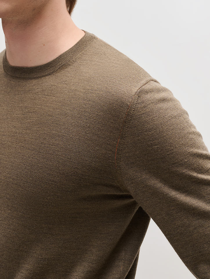 Brown Travel Sweater - Connolly