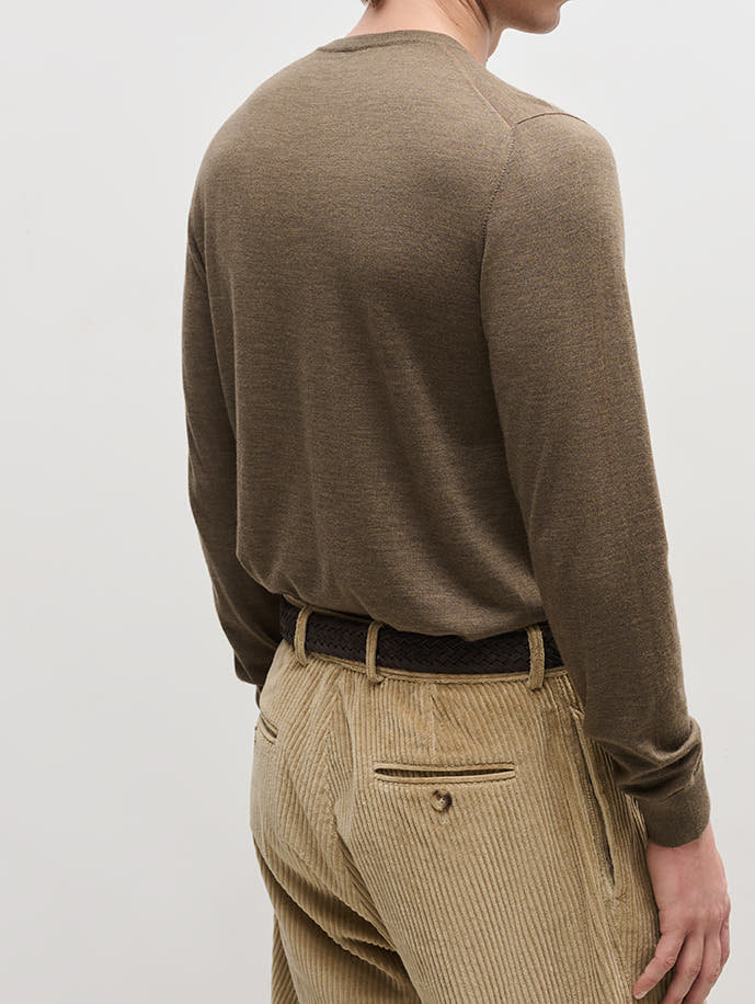 Brown Travel Sweater - Connolly
