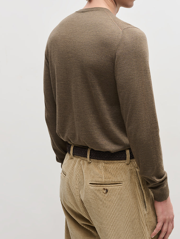 Brown Travel Sweater - Connolly